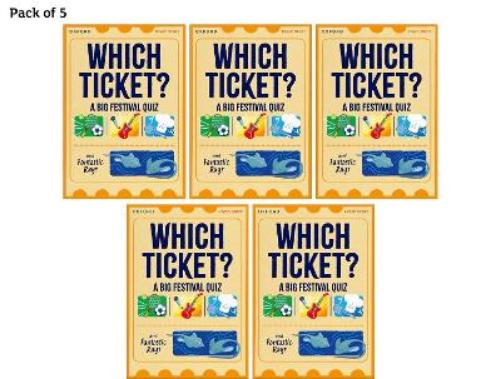 Read Write Inc. Fresh Start Readers: Book 3: Which Ticket? A Big Festival Quiz & Fantastic Rays - Pack of 5