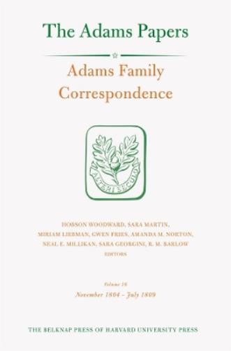 Adams Family Correspondence, Volume 16
