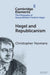 Hegel and Republicanism