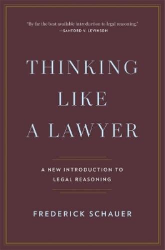 Thinking Like a Lawyer