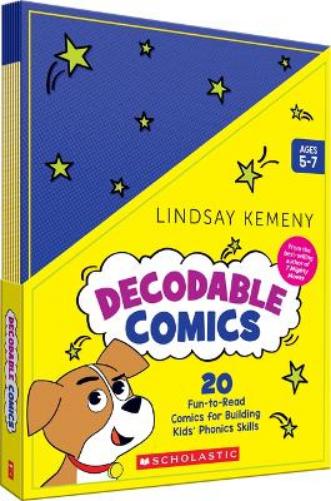Decodable Comics (Single-Copy Set): 20 Fun-To-Read Comics for Building Kids' Phonics Skills