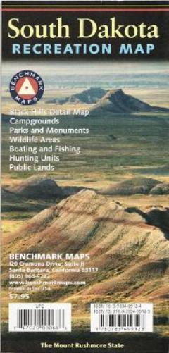 South Dakota Recreation Map