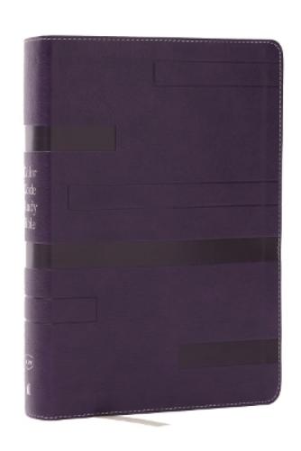 Color Code Study Bible, Revealing God's Truth Color by Color (KJV, Purple Leathersoft, Red Letter, Thumb Indexed)