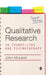 Qualitative Research in Counselling and Psychotherapy