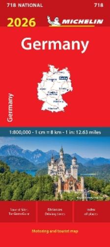 Germany 2026 - Michelin National Map 718