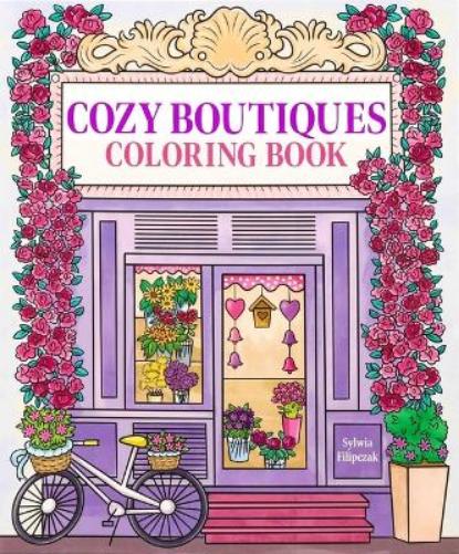 Cozy Boutiques Coloring Book