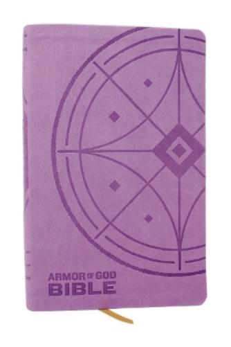 NKJV Armor of God Bible, Purple Leathersoft (Children’s Bible, Red Letter, Comfort Print, Holy Bible): New King James Version