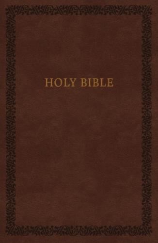 NKJV, Holy Bible, Soft Touch Edition, Leathersoft, Brown, Comfort Print