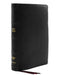 KJV Holy Bible: Large Print Thinline, Black Goatskin Leather, Premier collection, Red Letter, Comfort Print: King James Version