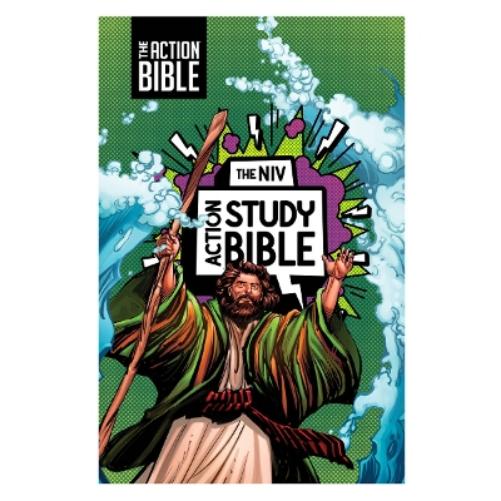 NIV Action Study Bible, Leathersoft, Forest, Full Color