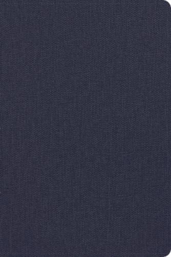 CSB Men's Daily Bible, Blue Leathertouch