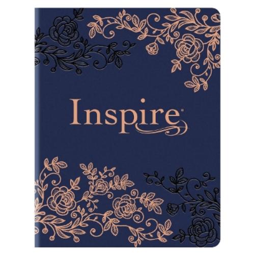 Inspire Bible Nlt, Filament Enabled (Hardcover Leatherlike, Navy)
