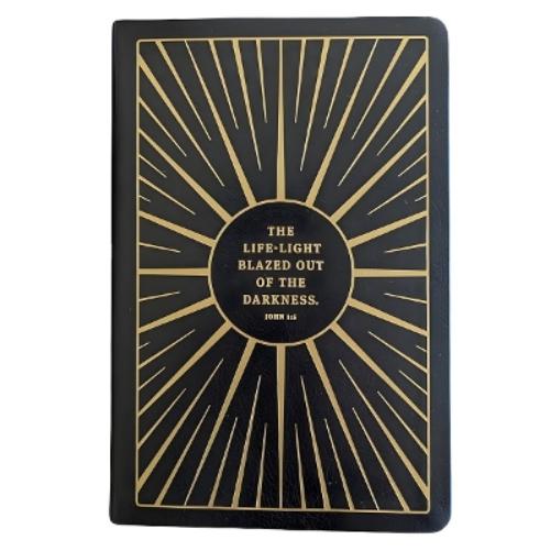 The Message Anniversary Edition (Leather-Look, Life-Light Black)