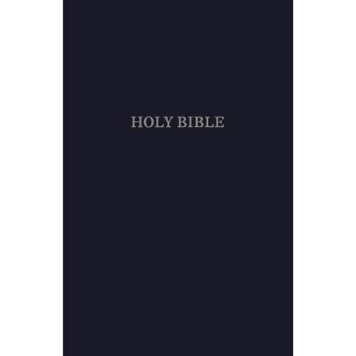 KJV, Pew Bible, Hardcover, Blue, Red Letter, Comfort Print