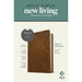 NLT Thinline Reference Bible, Filament Enabled (Leatherlike, Messenger Brown, Red Letter)