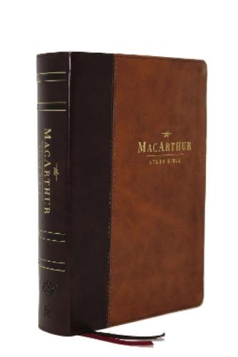ESV, MacArthur Study Bible, Brown Leathersoft