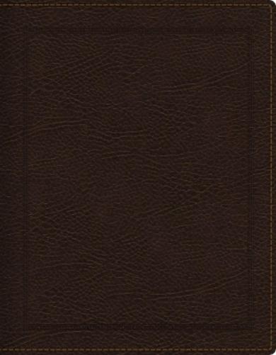 KJV Journal the Word Bible: Reflect, Journal or Create Art Next to Your Favorite Verses (Brown Bonded Leather, Red Letter, Comfort Print: King James Version Holy Bible)