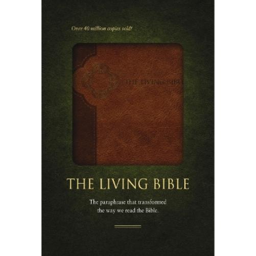 Living Bible Tutone Brown/Tan, The