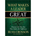 What Makes a Leader Great