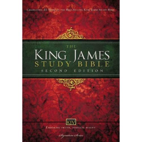 KJV Study Bible, Large Print, Hardcover, Red Letter