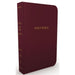 KJV Holy Bible: Gift and Award, Burgundy Leather-Look, Red Letter, Comfort Print: King James Version