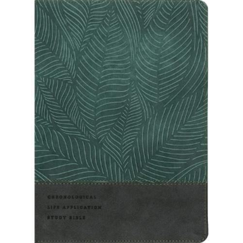 NLT Chronological Life Application Study Bible, Second Edition (Leatherlike, Palm Forest Teal)