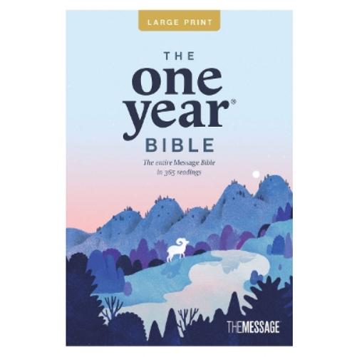 The One Year Bible the Message, Large Print Thinline Edition (Softcover)