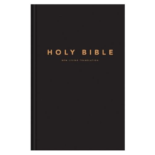 NLT Large Print Pew Bible, Black