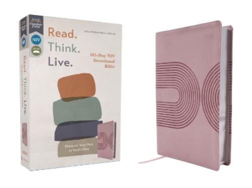 NIV, Read. Think. Live., Leathersoft, Pink, Comfort Print