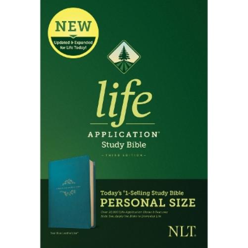 NLT Life Application Study Bible, Personal Size, Teal