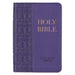 KJV Bible Mini Pocket Faux Leather, Purple)