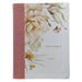 NLT Wide Margin Bible, Filament-Enabled Edition (Leatherlike, Dusty Pink Blossoms, Red Letter)
