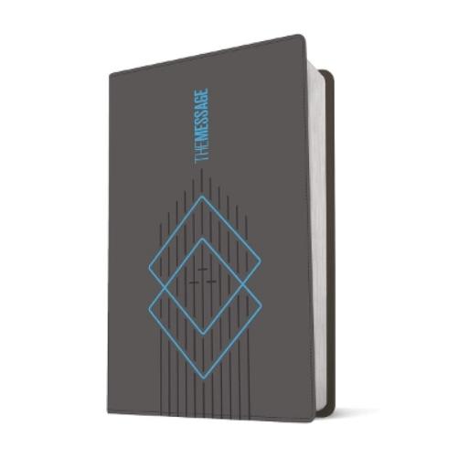 Message Deluxe Gift Bible, Charcoal