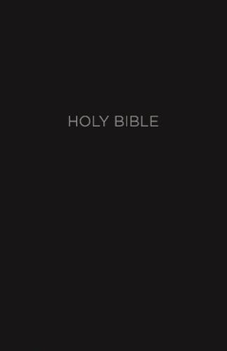 NKJV, Gift and Award Bible, Leather-Look, Black, Red Letter, Comfort Print