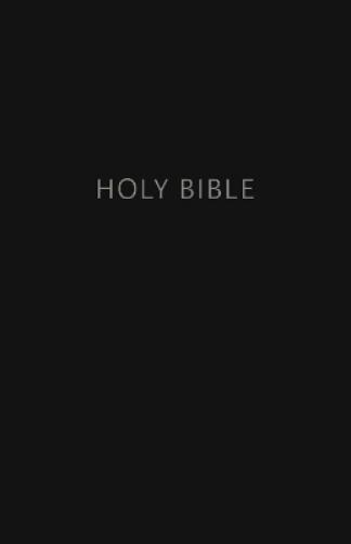 NKJV, Pew Bible, Hardcover, Black, Red Letter, Comfort Print