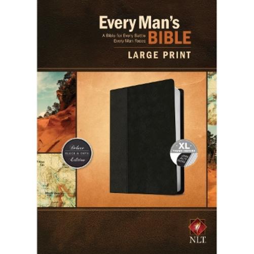 Every Man's Bible NLT, Large Print, Tutone
