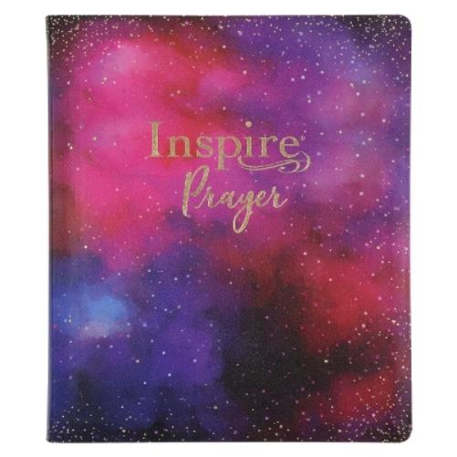 Inspire Prayer Bible Giant Print NLT (Leatherlike, Purple, Filament Enabled)