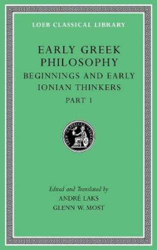 Early Greek Philosophy, Volume II