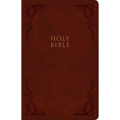 KJV Large Print Personal Size Reference Bible, Burgundy