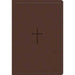 KJV Super Giant Print Reference Bible, Brown LeatherTouch, Indexed