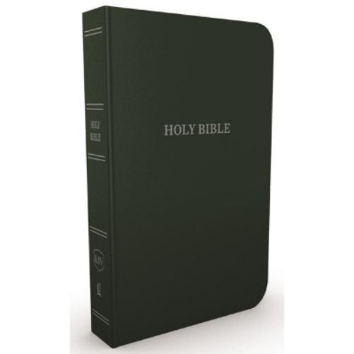 KJV Holy Bible: Gift and Award, Green Leather-Look, Red Letter, Comfort Print: King James Version