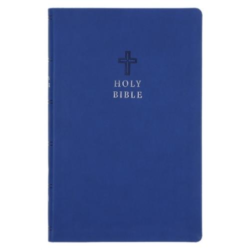 KJV Holy Bible: Value Ultra Thinline, Blue Leathersoft, Red Letter, Comfort Print: King James Version