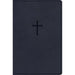 CSB Everyday Study Bible, Navy Cross LeatherTouch