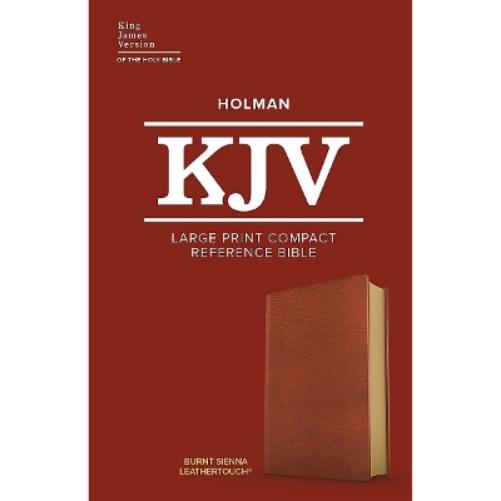 KJV Large Print Compact Reference Bible, Burnt Sienna
