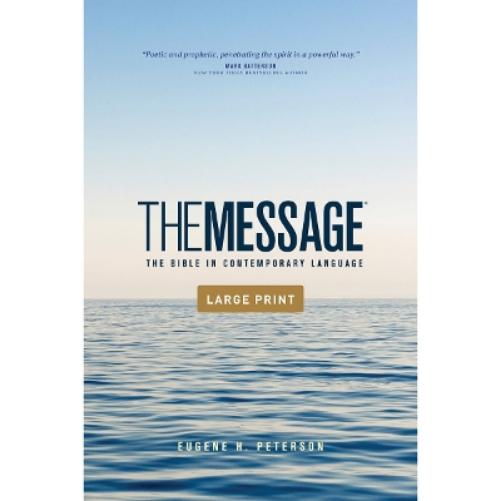 The Message Outreach Edition, Large Print (Softcover)