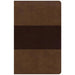 KJV Large Print Personal Size Reference Bible, Saddle Brown Leathertouch