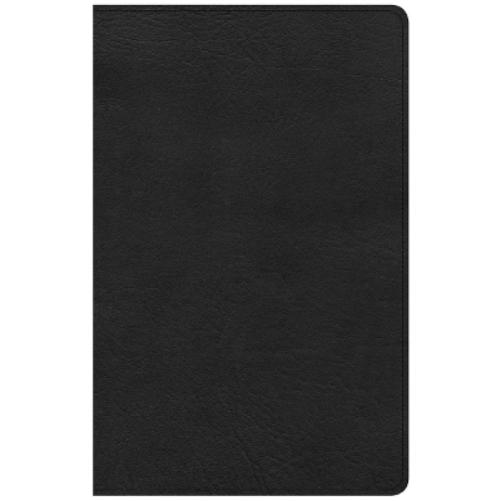 KJV Large Print Personal Size Reference Bible, Black Leathertouch