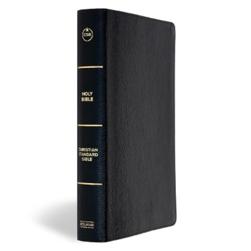 CSB Everyday Study Bible, Black Genuine Leather