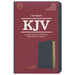 KJV Large Print Compact Reference Bible, Black LeatherTouch