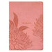 The Message Deluxe Gift Bible, Large Print (Leather-Look, Dusty Pink Floral)
